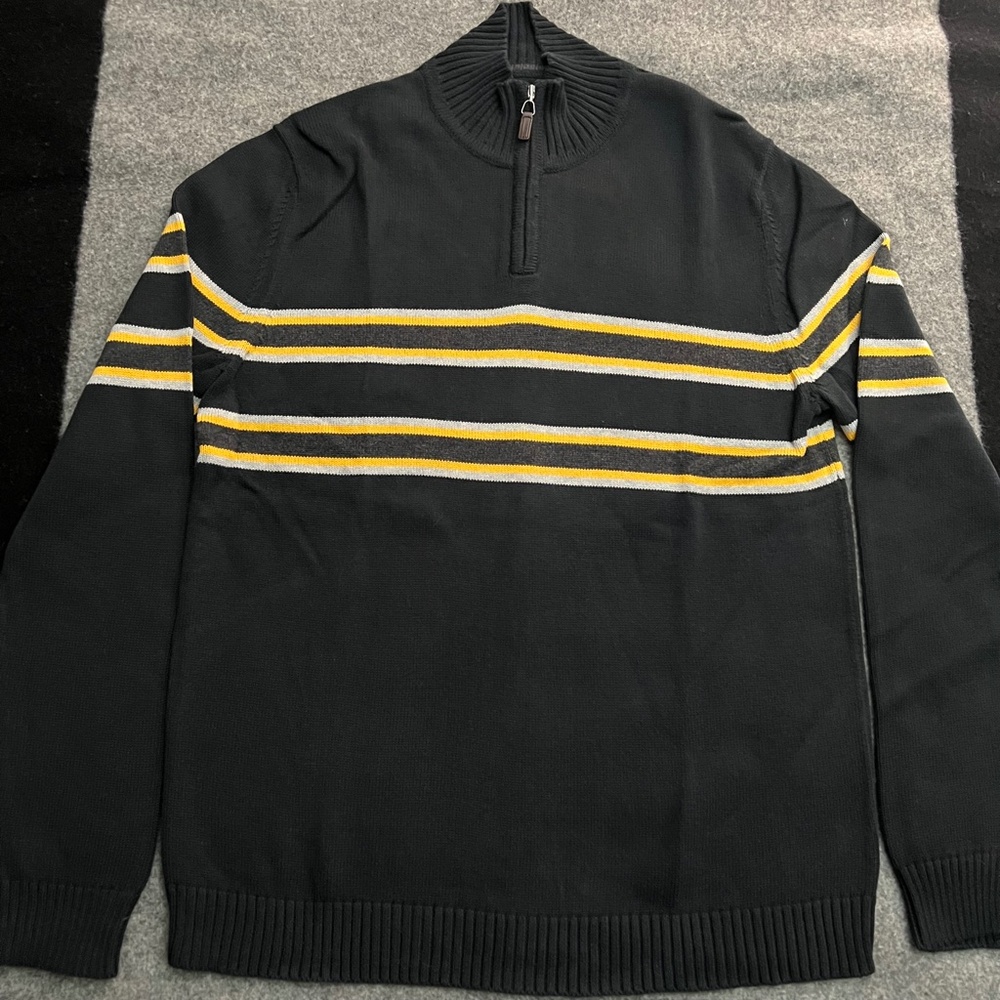 Express Quarter-Zip Pullover Sweater Medium - image 1